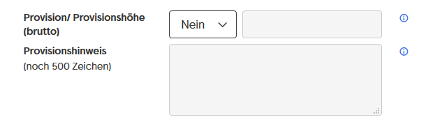 Provisionshöhe