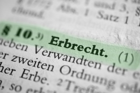 Paragraphenabsatz Erbrecht