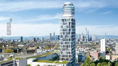 Neubauprojekt Henninger Turm von Arro Stadtentwicklung GmbH