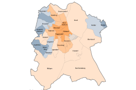 stadtbezirke-karte-in-Bonn