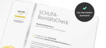 Holen Sie sich einfach & sicher Ihren SCHUFA-BonitätsCheck